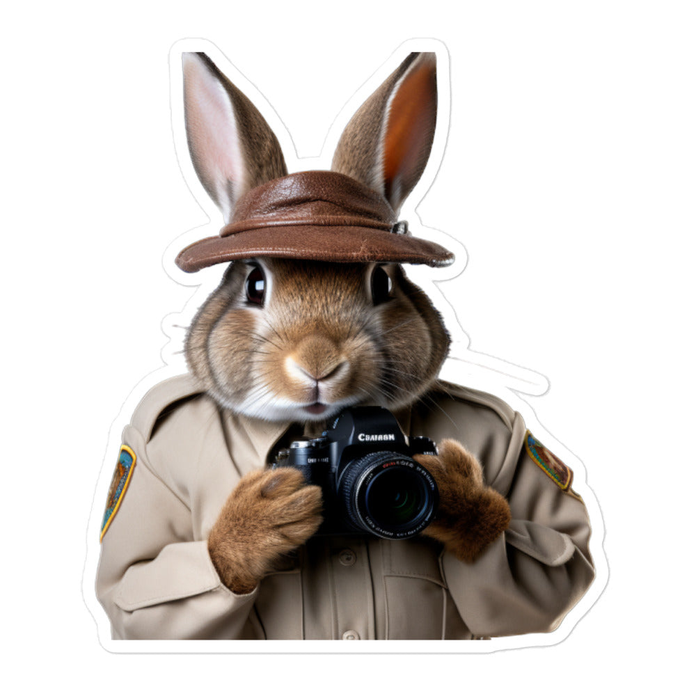 Havana Security Officer Bunny Sticker - Stickerfy.ai
