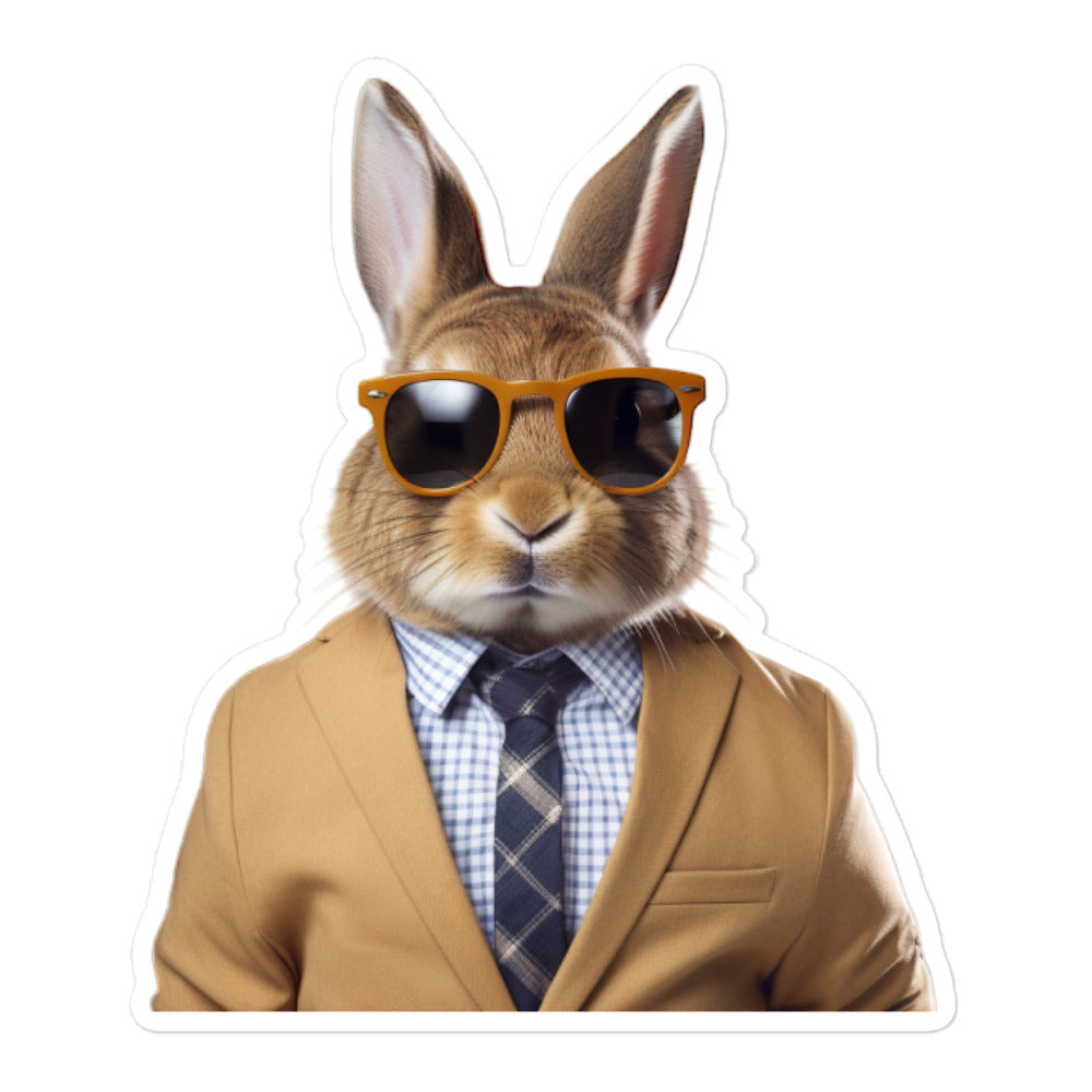 Havana Persuasive Sales Bunny Sticker - Stickerfy.ai