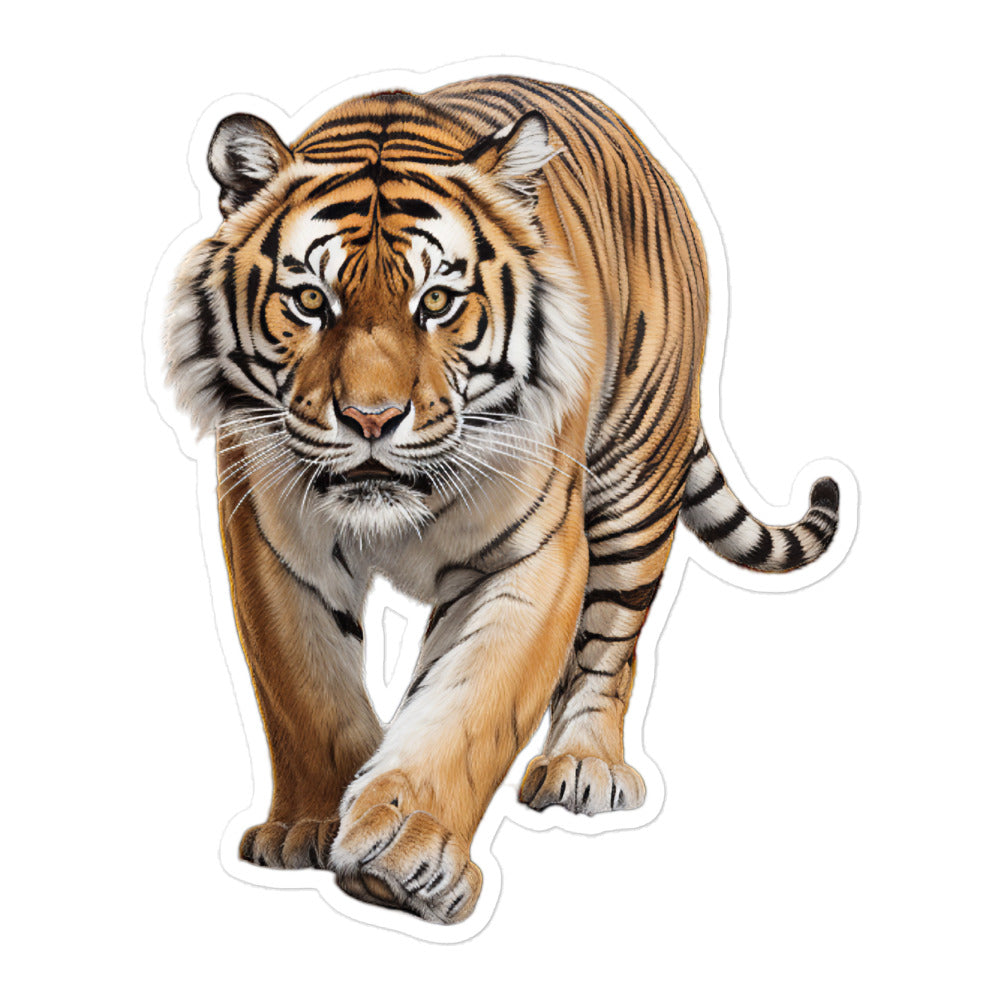 Siberian Tiger Sticker - Stickerfy.ai