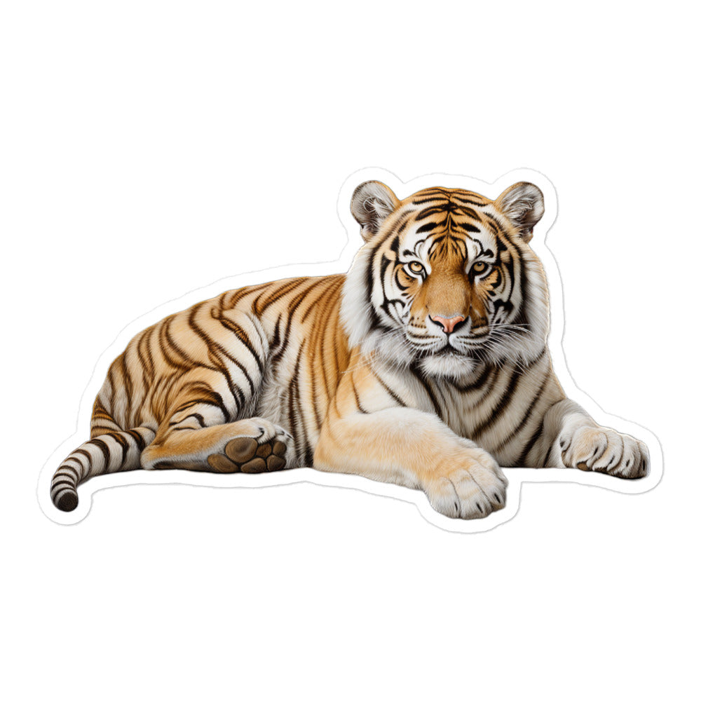 Siberian Tiger Sticker - Stickerfy.ai