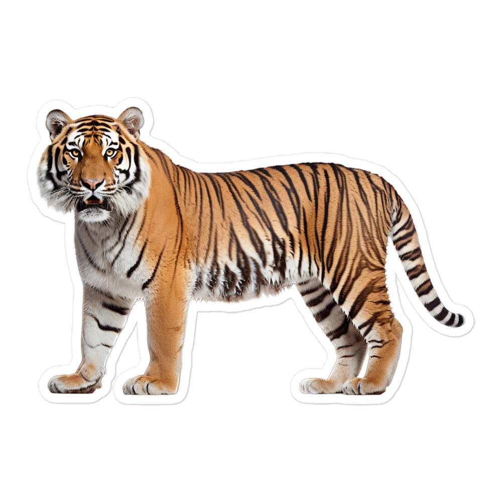 Siberian Tiger Sticker - Stickerfy.ai