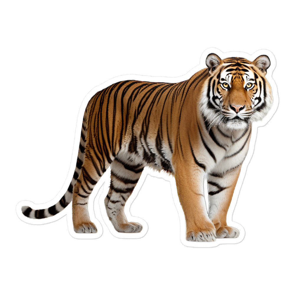 Siberian Tiger Sticker - Stickerfy.ai