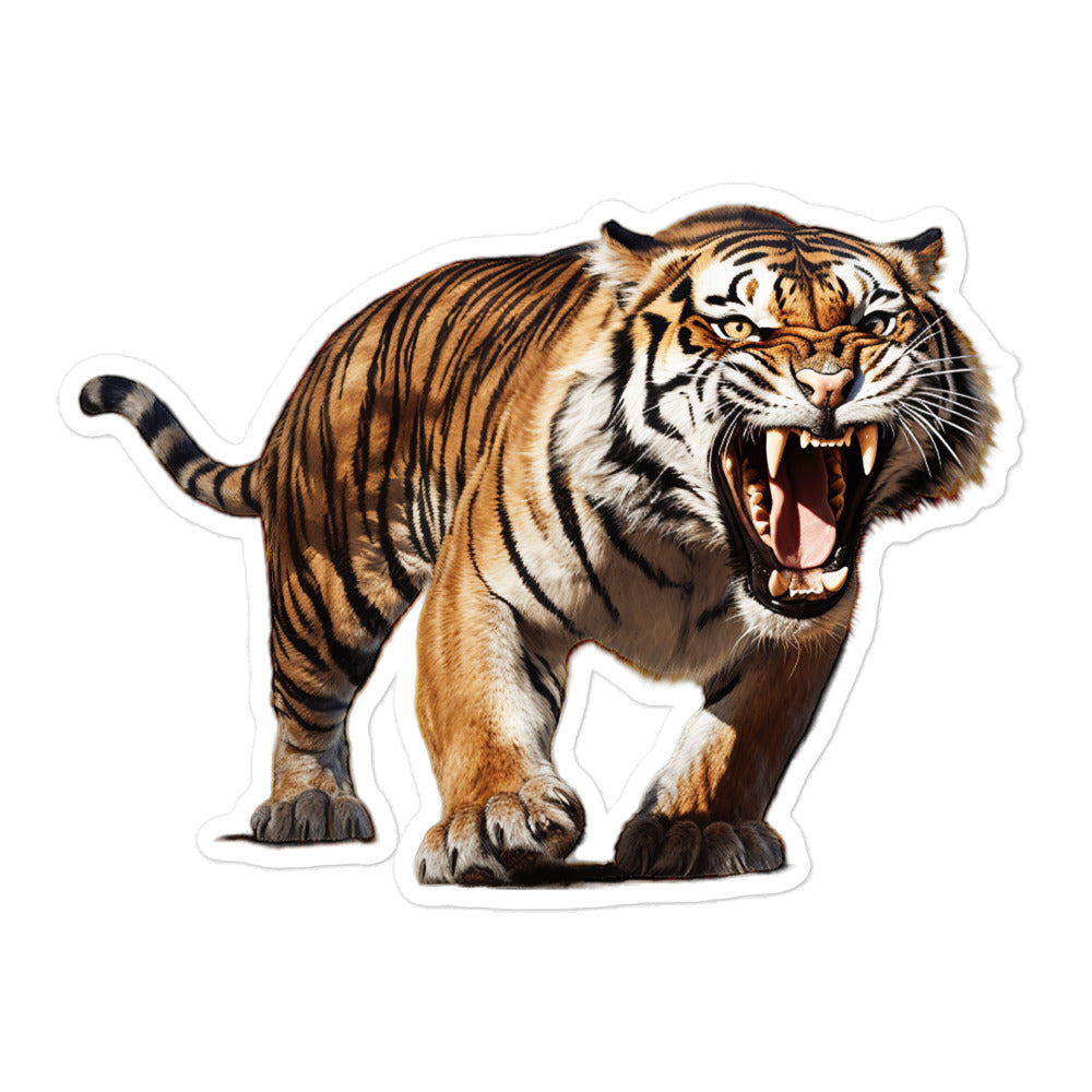 Siberian Tiger Sticker - Stickerfy.ai