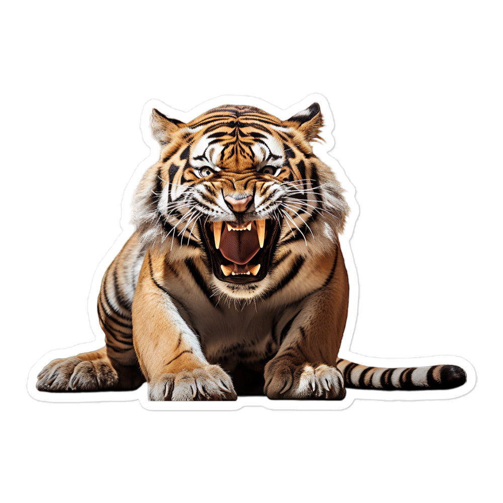 Siberian Tiger Sticker - Stickerfy.ai