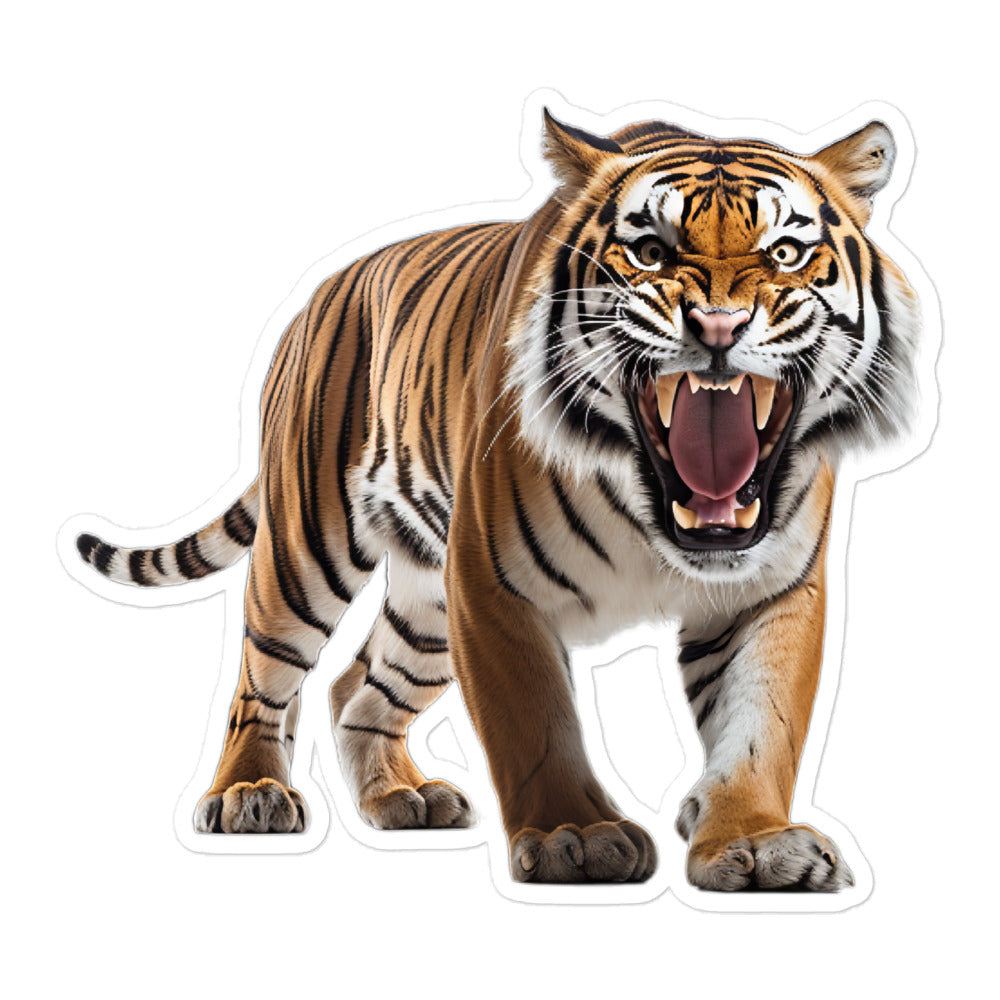 Siberian Tiger Sticker - Stickerfy.ai