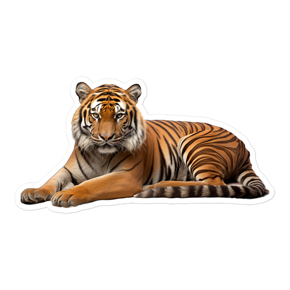 Sumatran Tiger Sticker - Stickerfy.ai