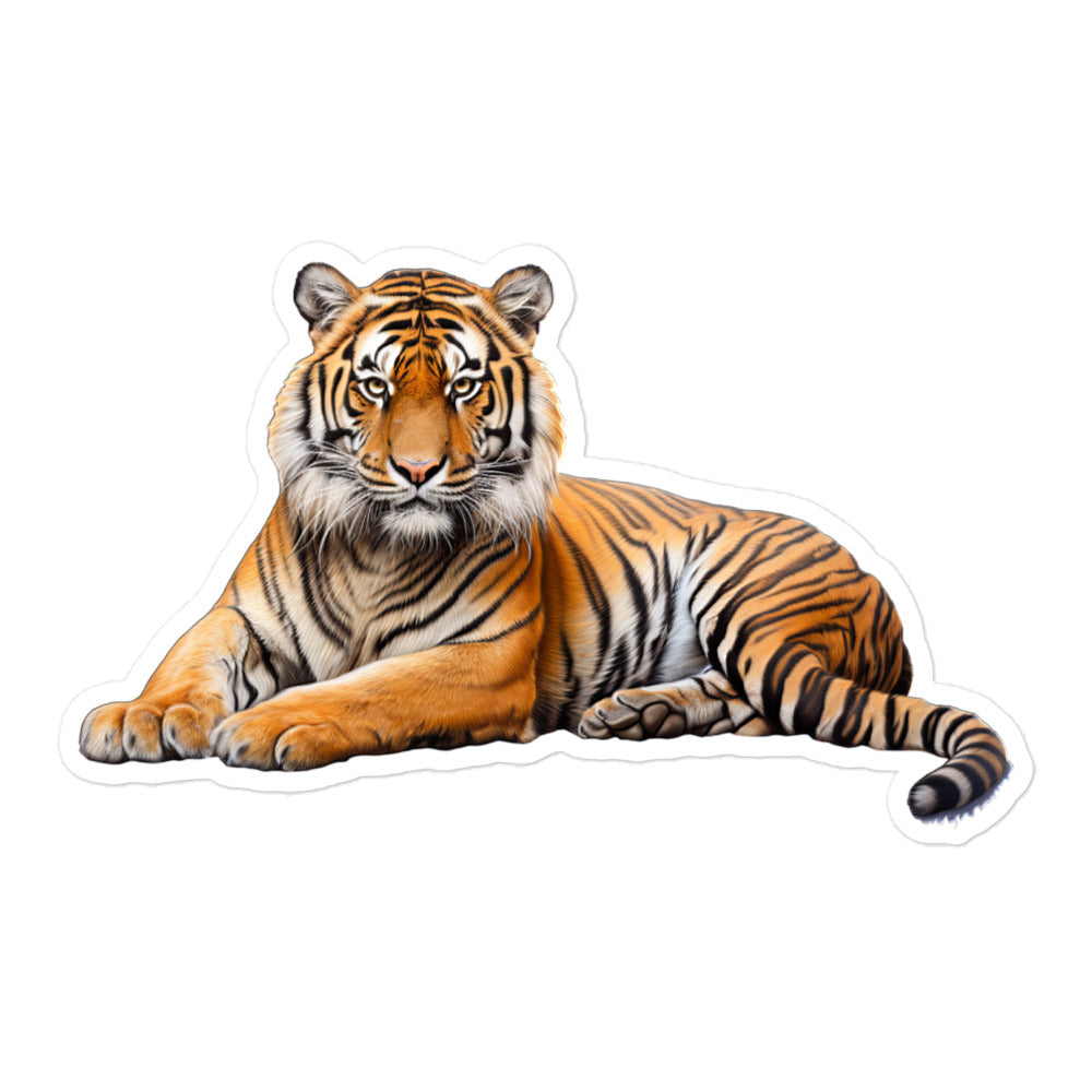 Sumatran Tiger Sticker - Stickerfy.ai