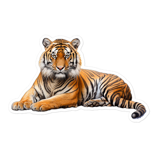 Sumatran Tiger Sticker - Stickerfy.ai