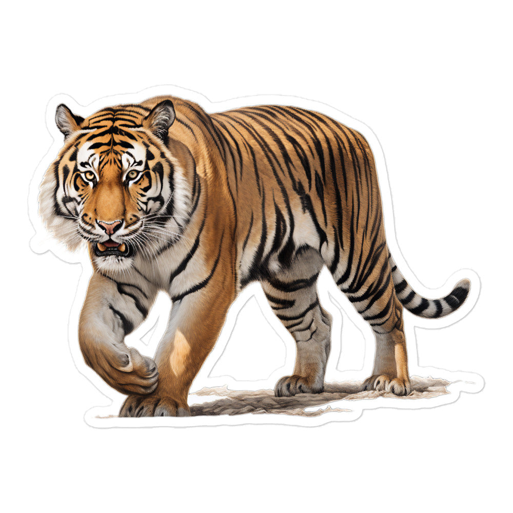 Indochinese Tiger Sticker - Stickerfy.ai