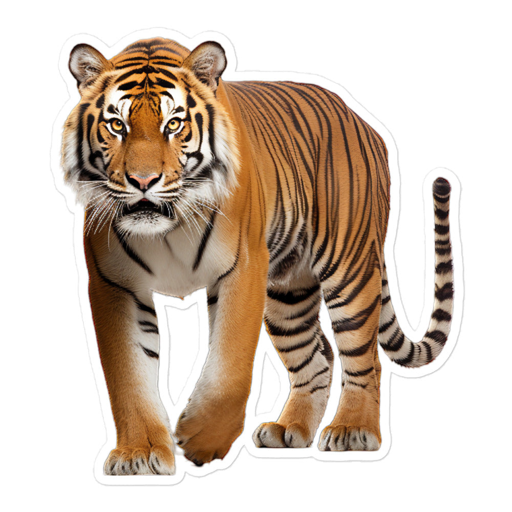 Indochinese Tiger Sticker - Stickerfy.ai