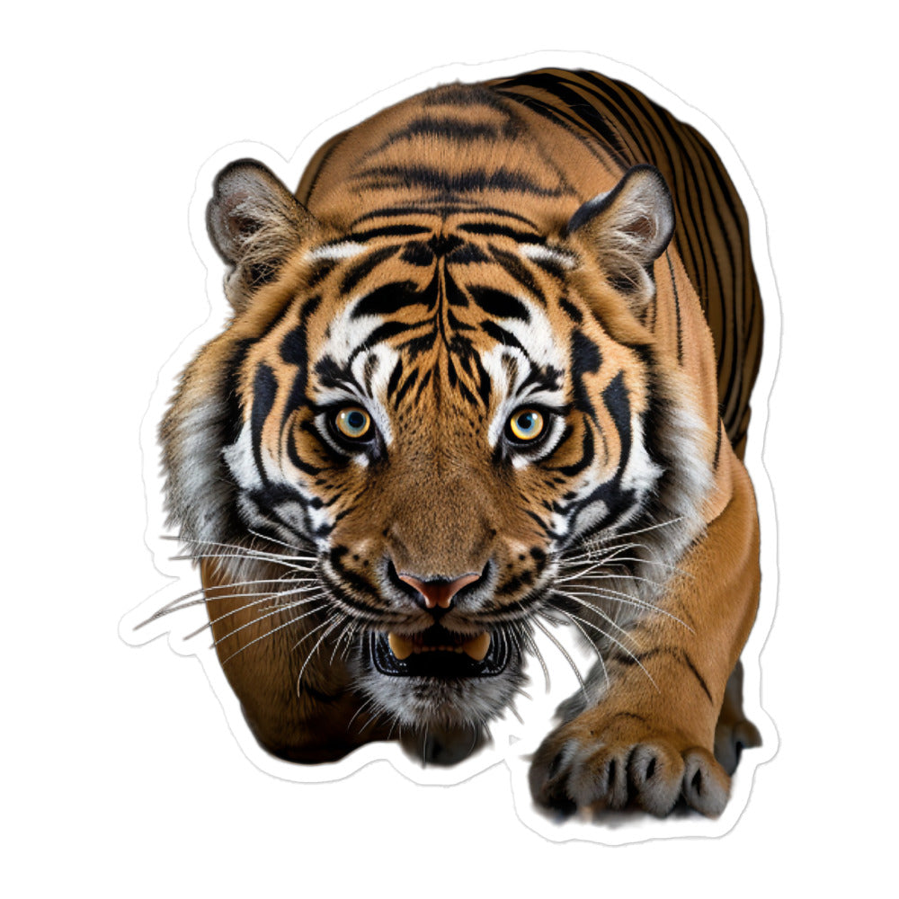 Malayan Tiger Sticker - Stickerfy.ai