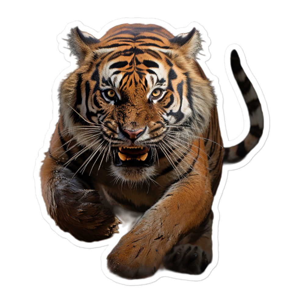 Malayan Tiger Sticker - Stickerfy.ai