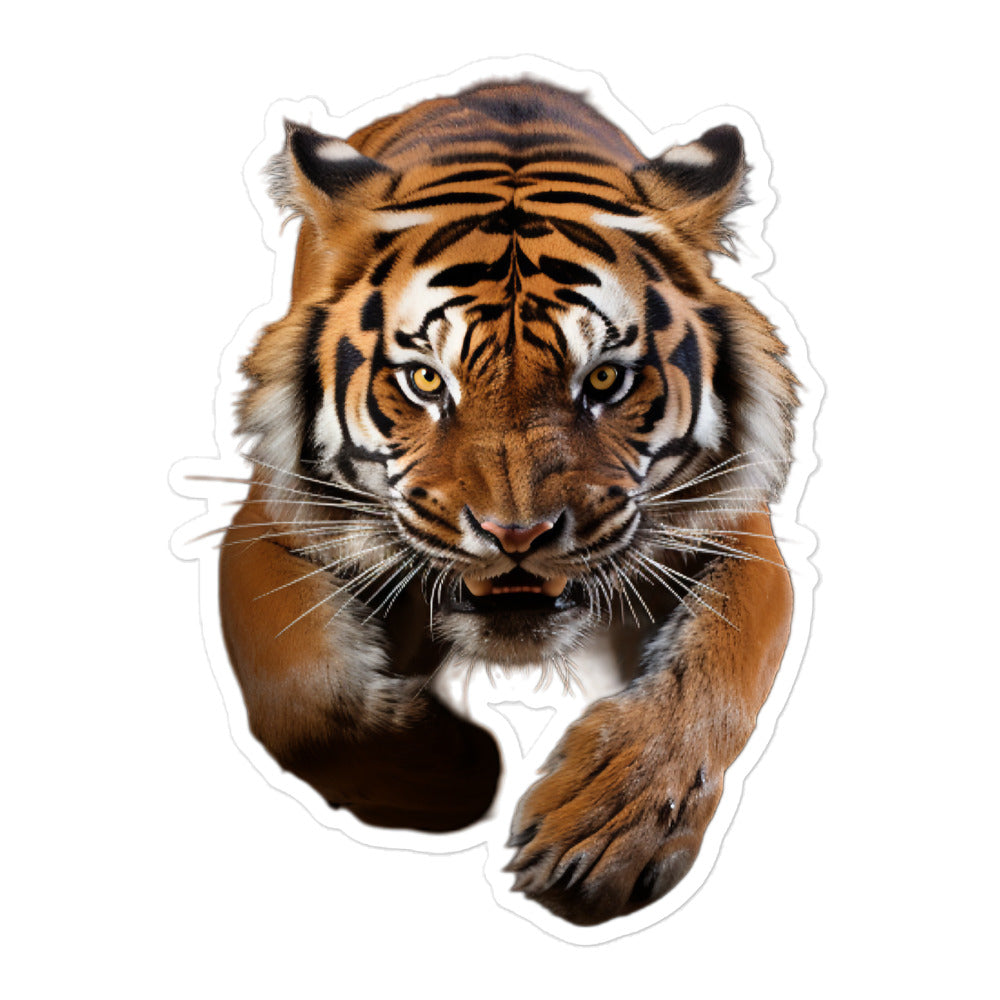 Malayan Tiger Sticker - Stickerfy.ai