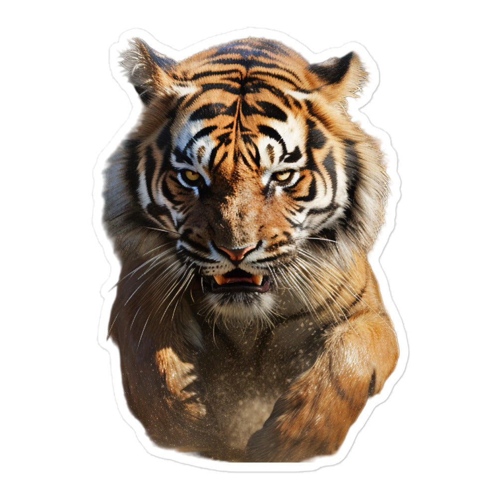 Malayan Tiger Sticker - Stickerfy.ai