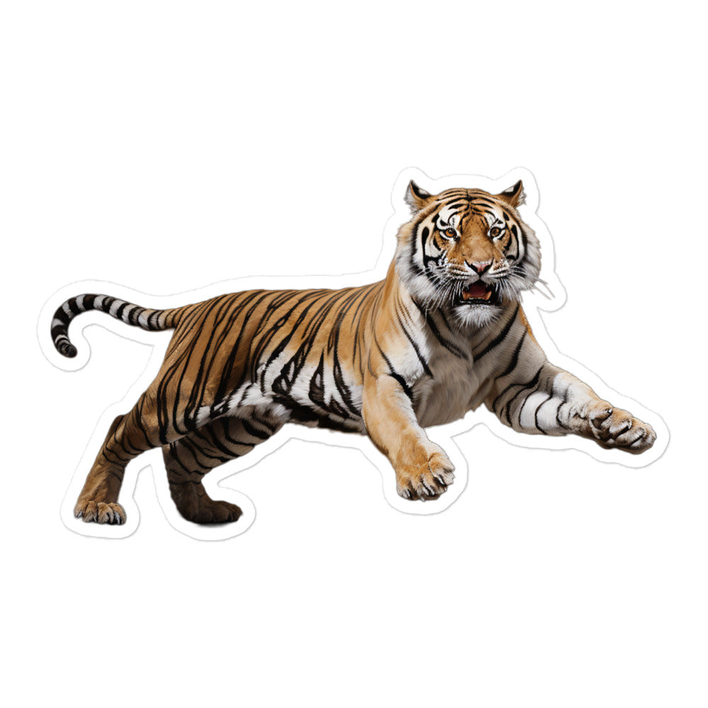 Malayan Tiger Sticker - Stickerfy.ai