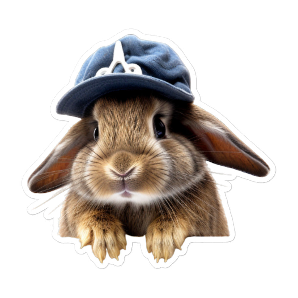 New Zealand Contractor Bunny Sticker - Stickerfy.ai