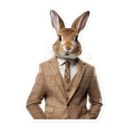 Rhinelander Persuasive Sales Bunny Sticker - Stickerfy.ai