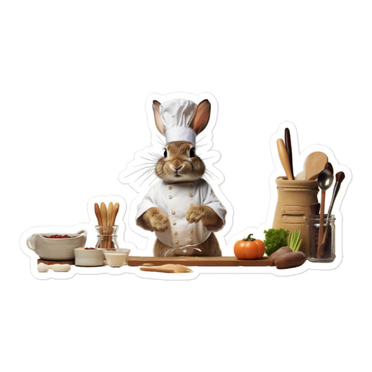 Rhinelander Chef Bunny Sticker - Stickerfy.ai