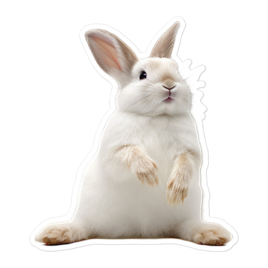 American Bunny Sticker - Stickerfy.ai