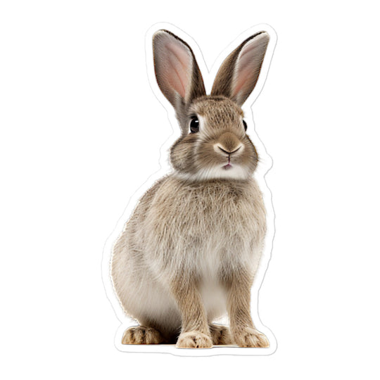 American Bunny Sticker - Stickerfy.ai