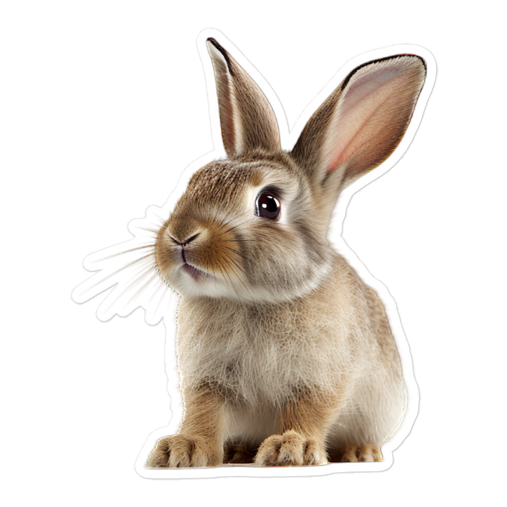 American Bunny Sticker - Stickerfy.ai