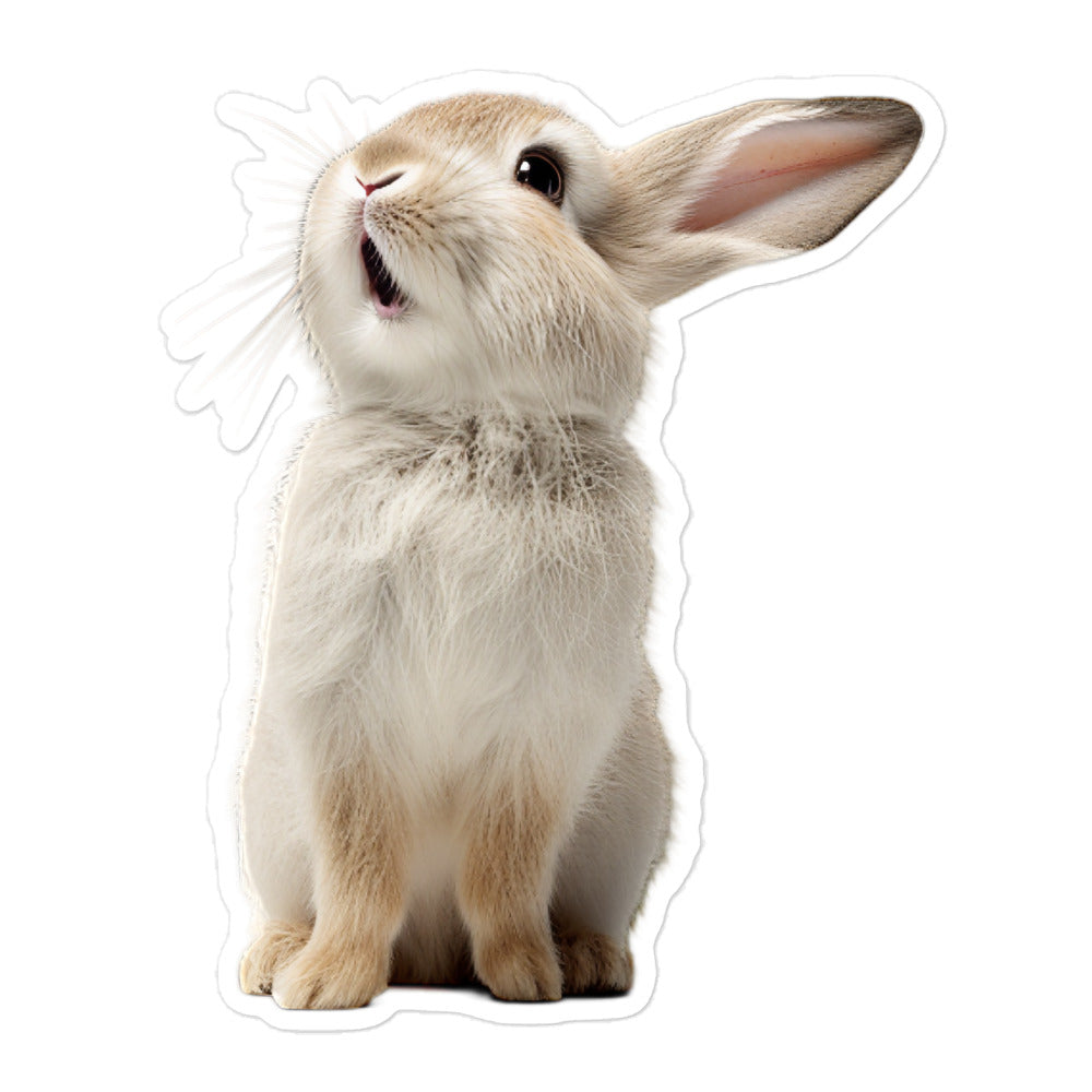 American Bunny Sticker - Stickerfy.ai