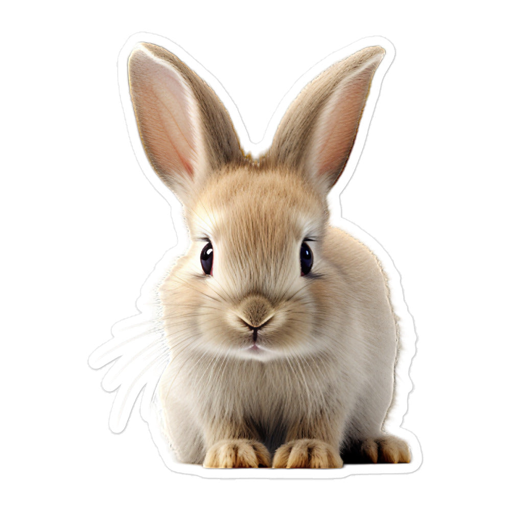 American Bunny Sticker - Stickerfy.ai