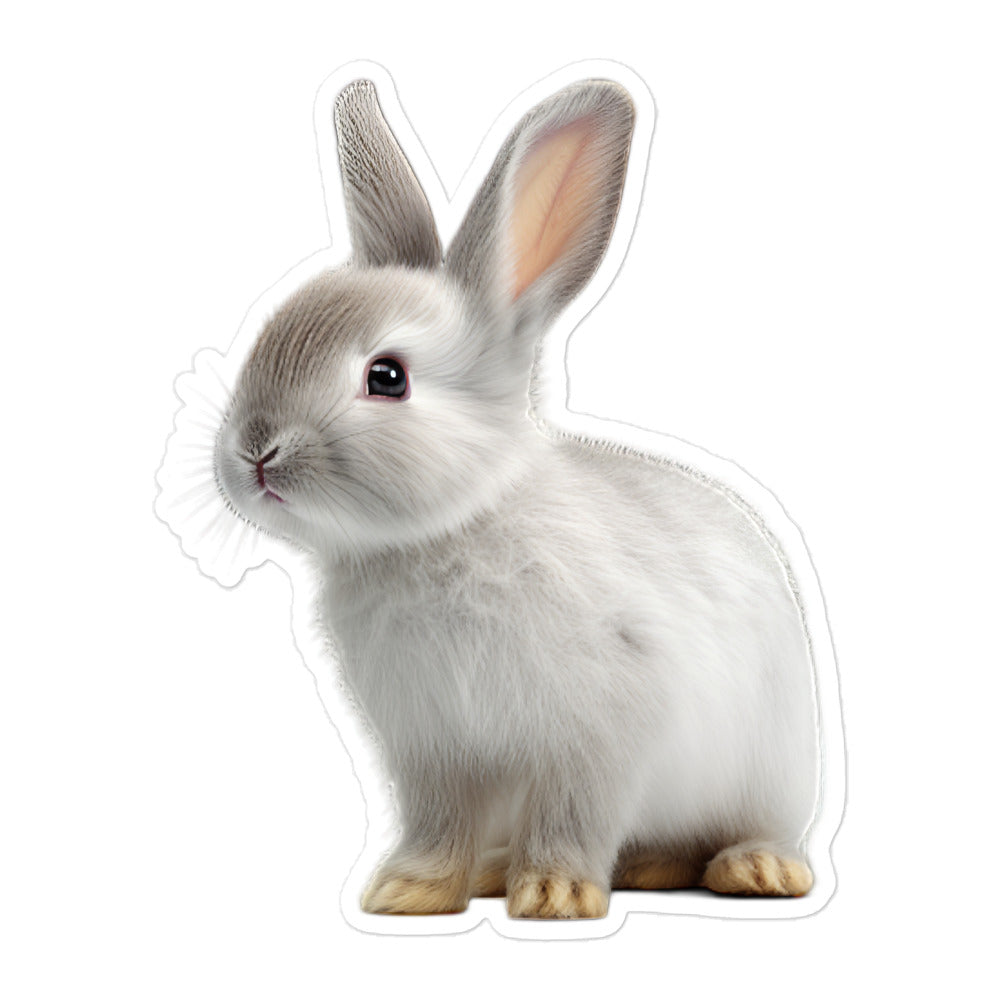 American Bunny Sticker - Stickerfy.ai