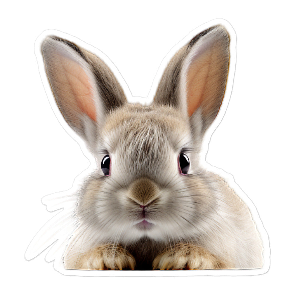 American Bunny Sticker - Stickerfy.ai