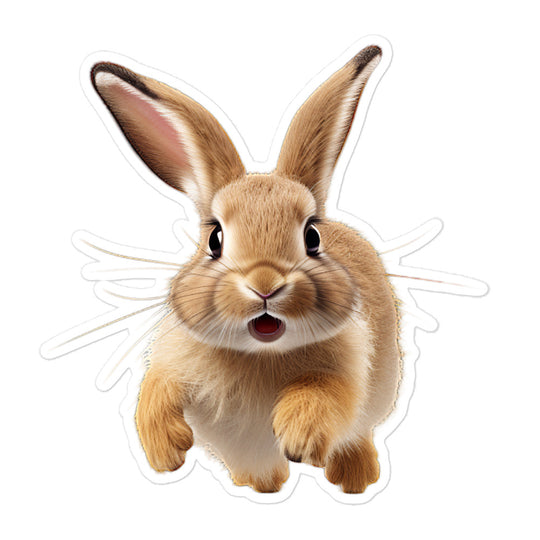 American Bunny Sticker - Stickerfy.ai