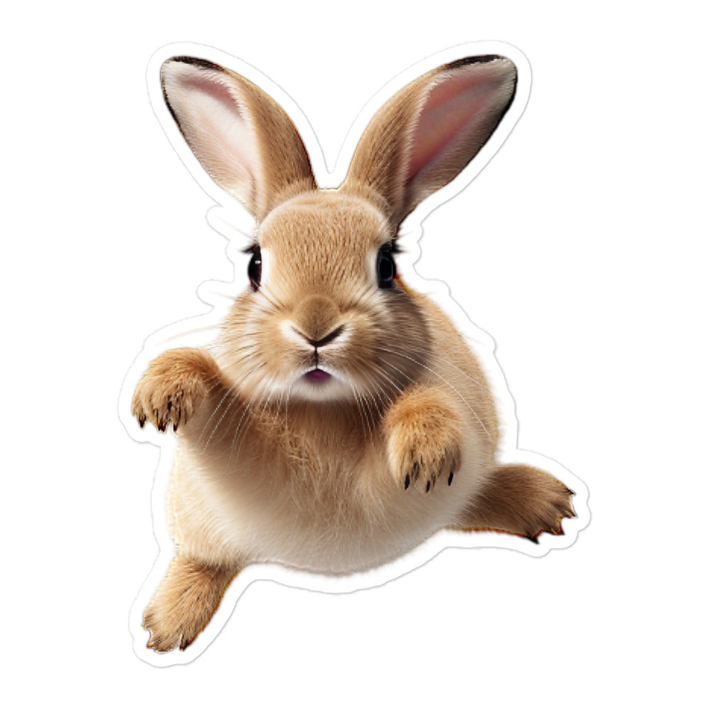 American Bunny Sticker - Stickerfy.ai