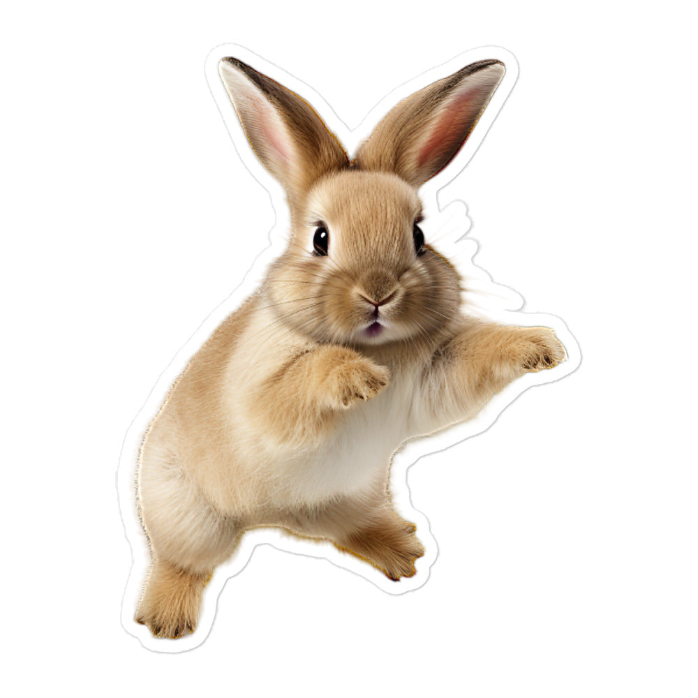 American Bunny Sticker - Stickerfy.ai