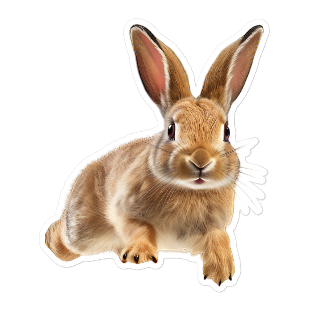 American Bunny Sticker - Stickerfy.ai