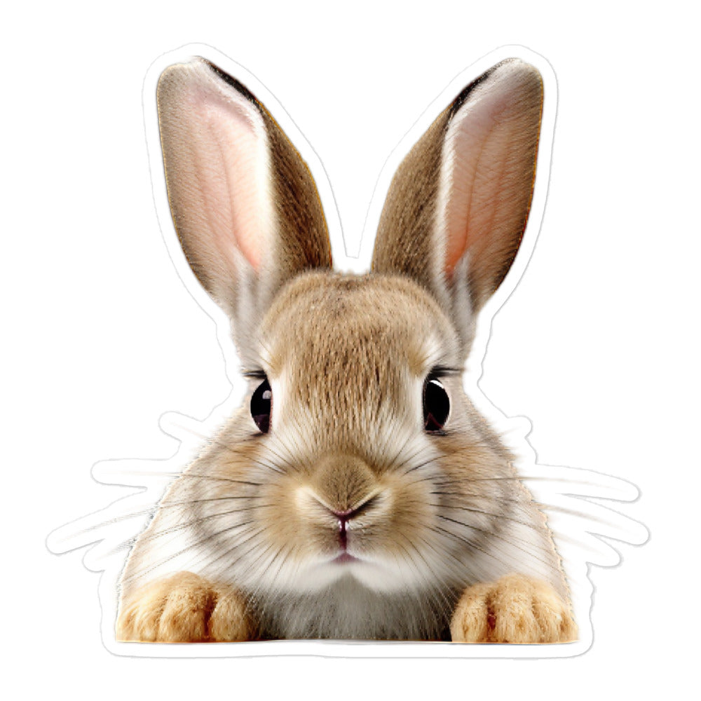 American Bunny Sticker - Stickerfy.ai