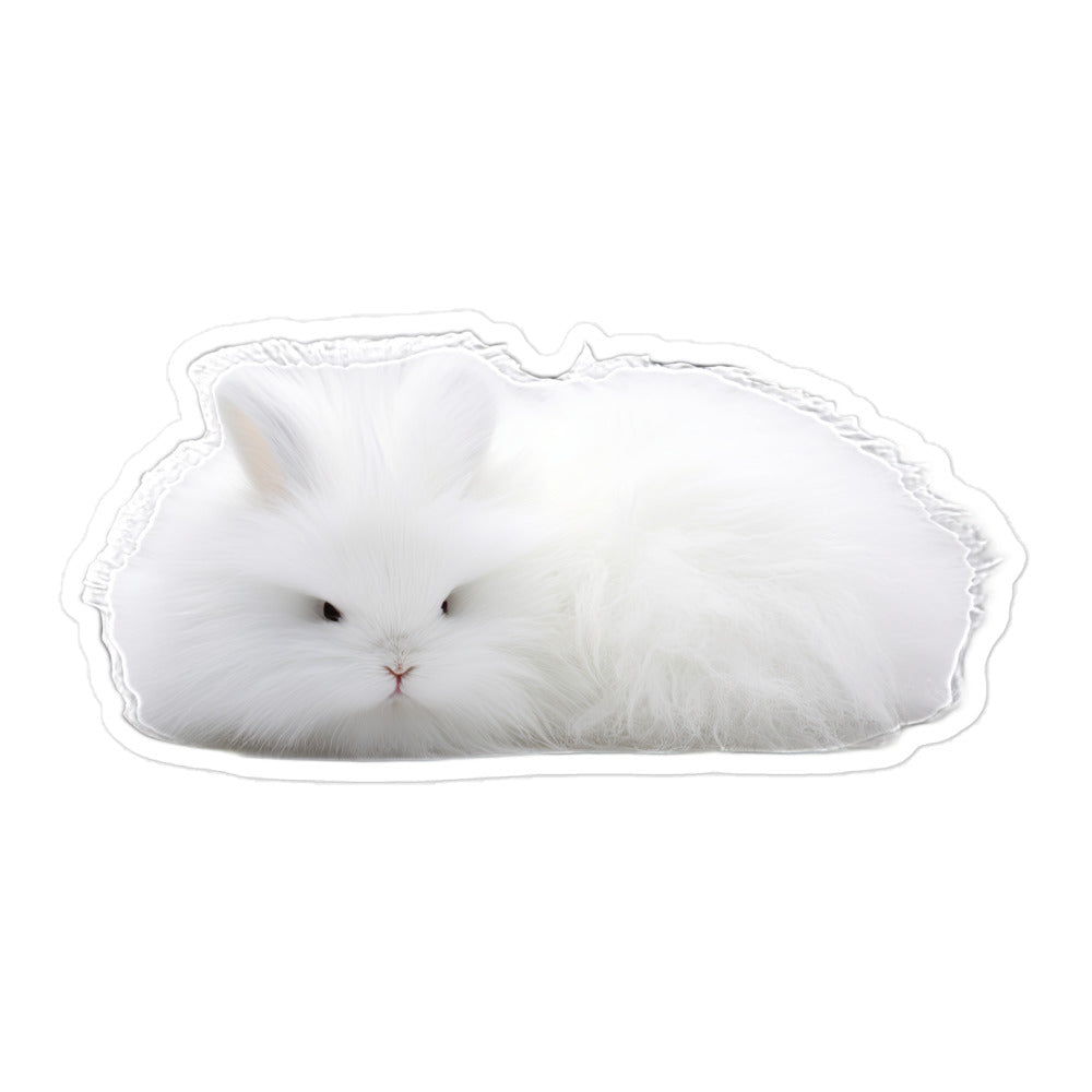 Angora Bunny Sticker - Stickerfy.ai