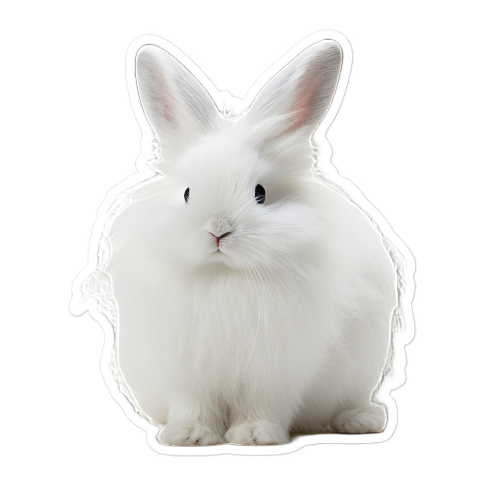 Angora Bunny Sticker - Stickerfy.ai