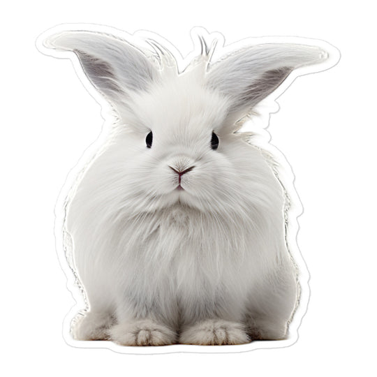 Angora Bunny Sticker - Stickerfy.ai