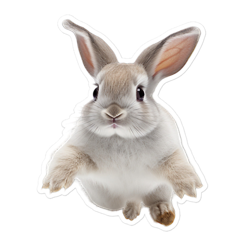 Mini Rex Bunny Sticker - Stickerfy.ai