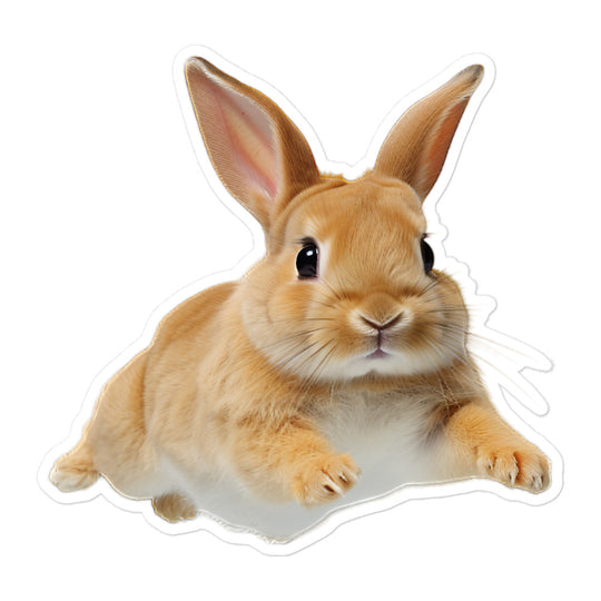 Mini Rex Bunny Sticker - Stickerfy.ai