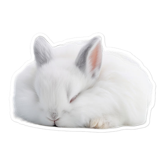 Mini Rex Bunny Sticker - Stickerfy.ai