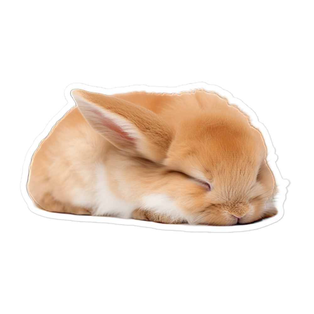 Mini Rex Bunny Sticker - Stickerfy.ai