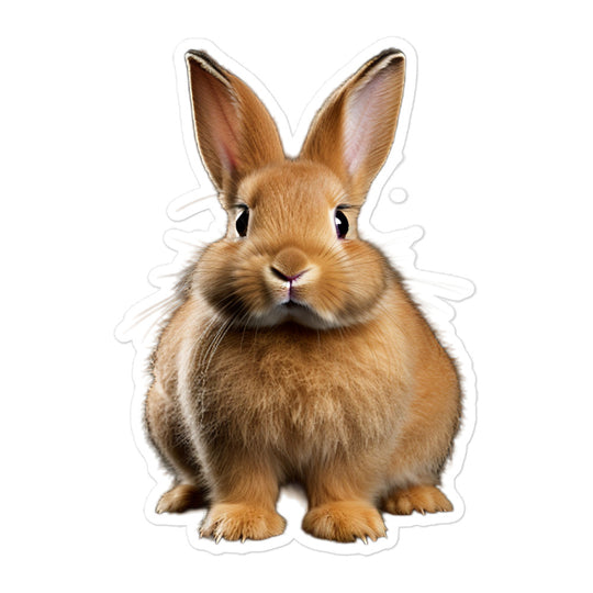 Mini Rex Bunny Sticker - Stickerfy.ai