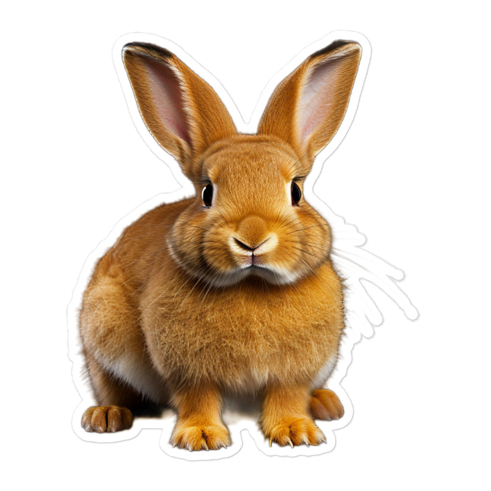 Mini Rex Bunny Sticker - Stickerfy.ai