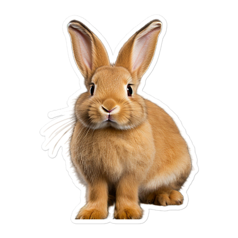 Mini Rex Bunny Sticker - Stickerfy.ai