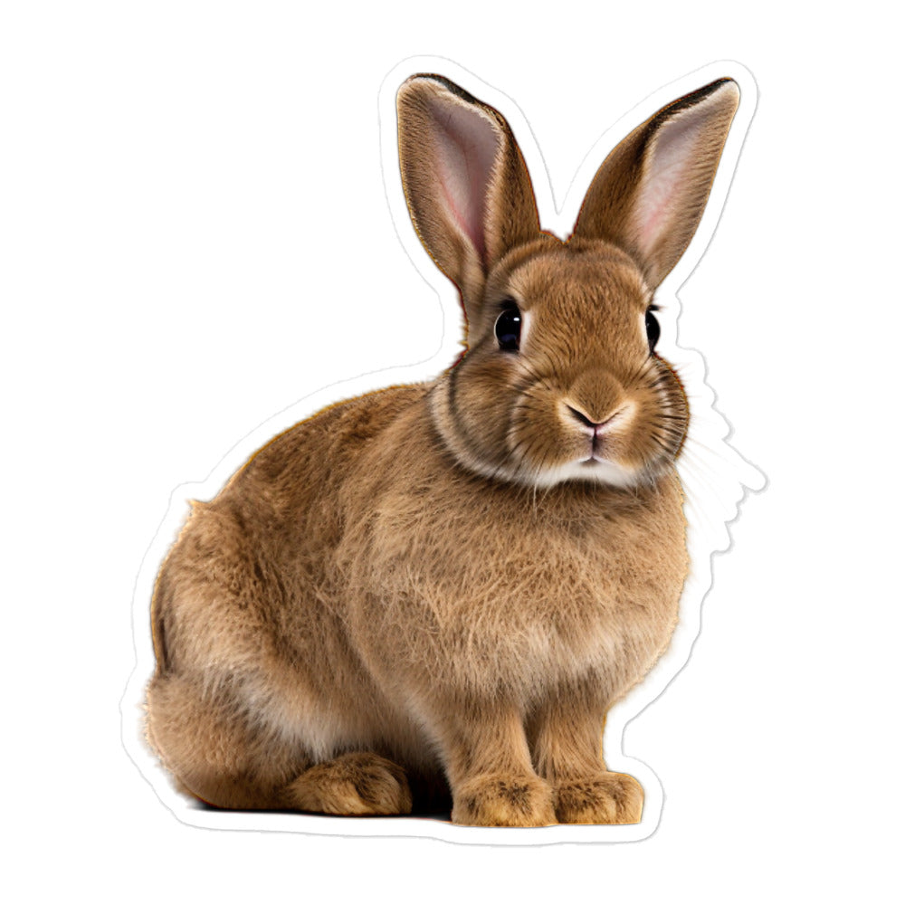 Mini Rex Bunny Sticker - Stickerfy.ai