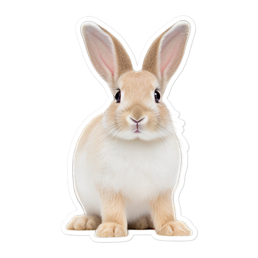 Mini Rex Bunny Sticker - Stickerfy.ai