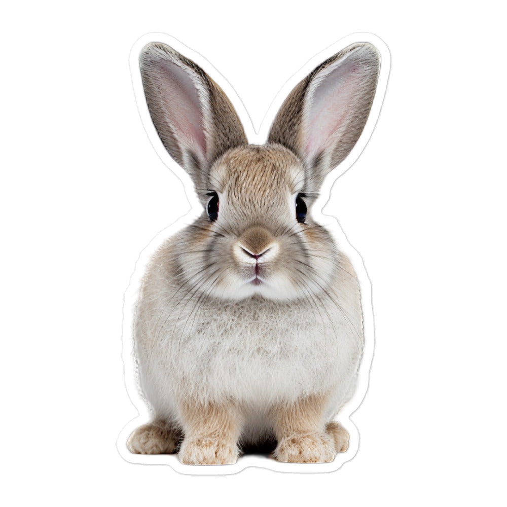 Mini Rex Bunny Sticker - Stickerfy.ai