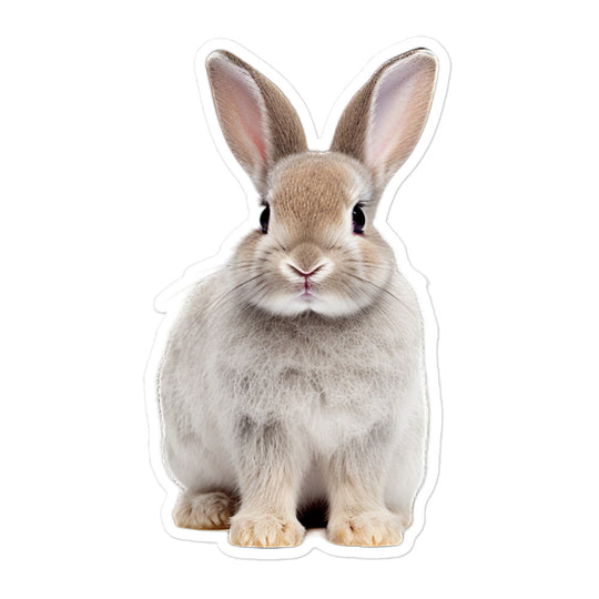 Mini Rex Bunny Sticker - Stickerfy.ai