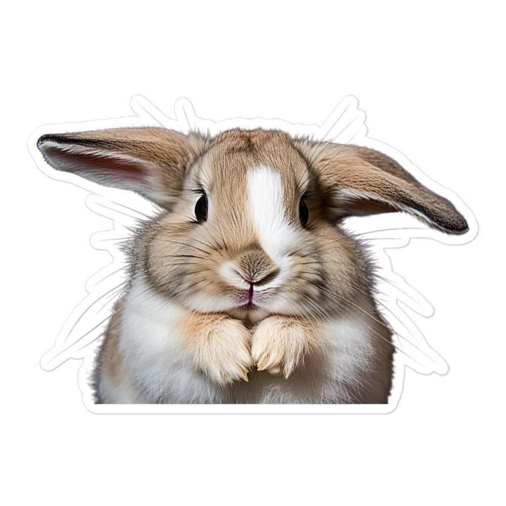 Californian Bunny Sticker - Stickerfy.ai