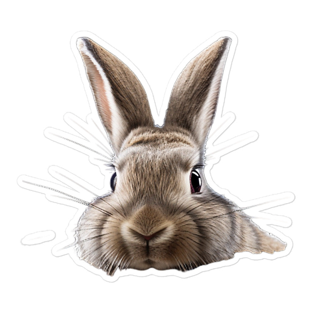 Californian Bunny Sticker - Stickerfy.ai